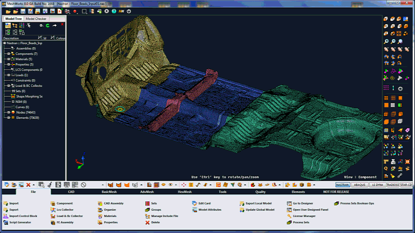DEP MeshWorks Morphing Europe Simulation CAE France Mesh Meshing Process Automation