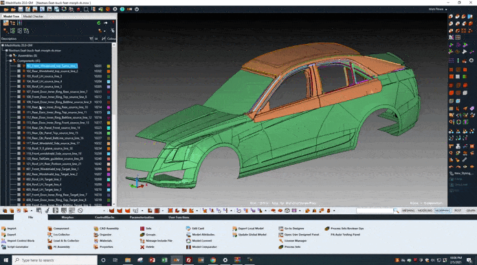 DEP MeshWorks Morphing Europe Simulation CAE