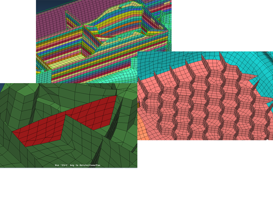 DEP MeshWorks Morphing Europe Simulation CAE France Mesh Meshing Plastic automatic