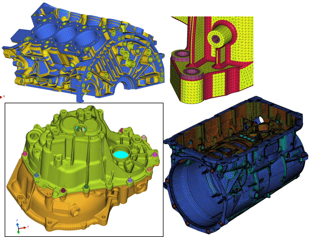 DEP MeshWorks Morphing Europe Simulation CAE France Mesh Meshing